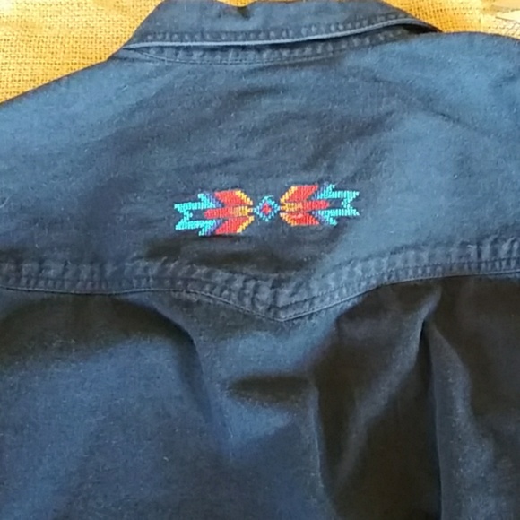 Wrangler Authentic Western Apparel button down shi - Picture 5 of 5